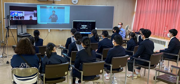 手話通訳士さんと協力した「ふれあい天文学」